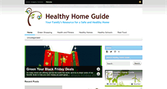 Desktop Screenshot of healthyhomeguide.com