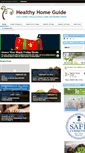 Mobile Screenshot of healthyhomeguide.com